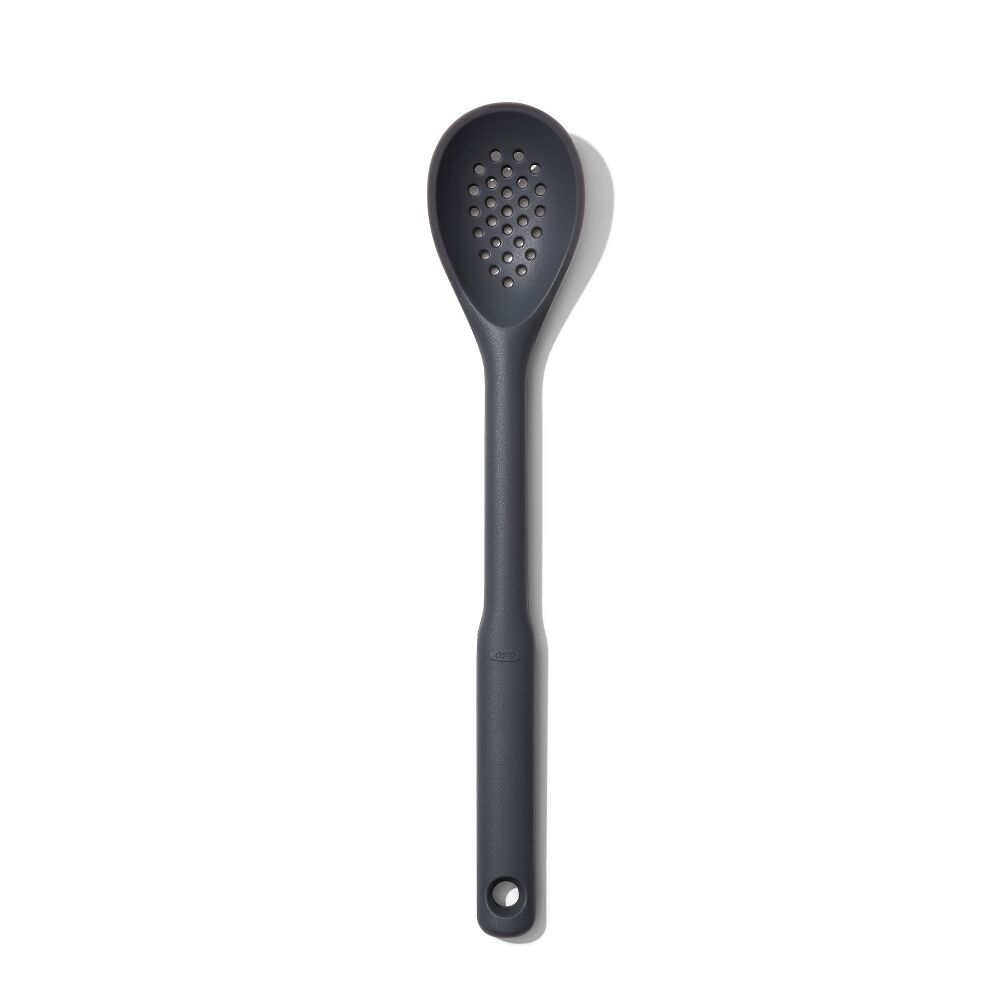 OXO Good Grips Silicone Slotted Spoon - Peppercorn G0