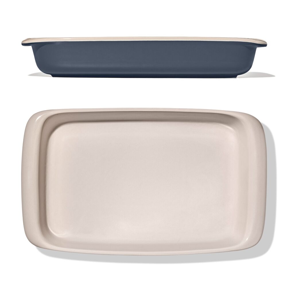 3 Qt Rectangular Stoneware Baking Dish P8