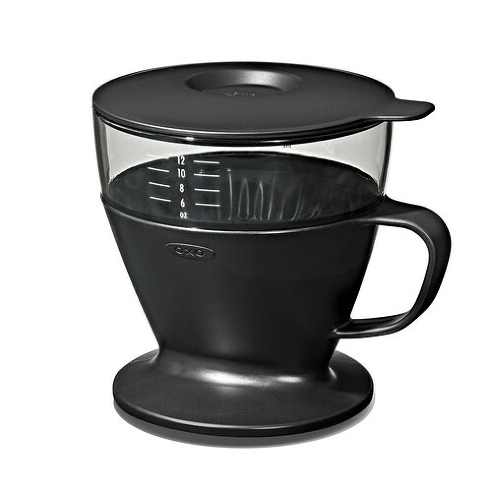 Pour Over Coffee Maker with Water Tank - Matte Black L8