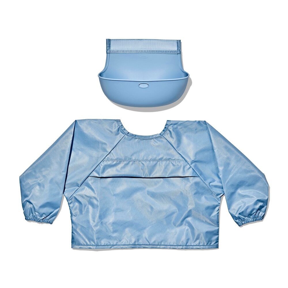 Sleeved Roll-Up Bib - Dusk T6