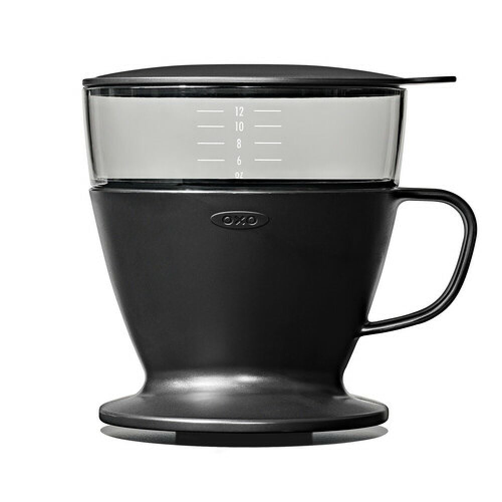 Pour Over Coffee Maker with Water Tank - Matte Black L8