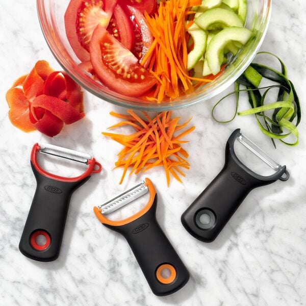 3-Piece Prep Peeler Set, Assorted Blades S7