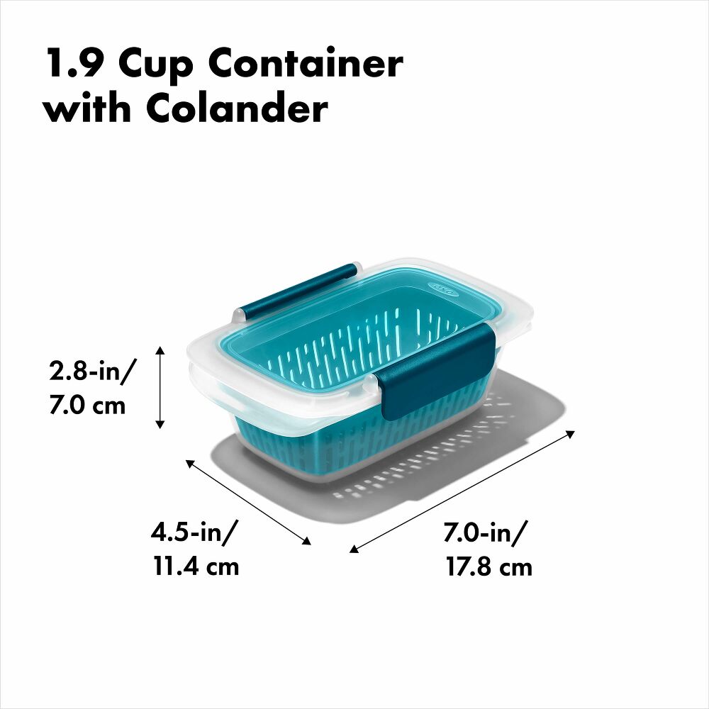Prep & Go Container with Colander B8