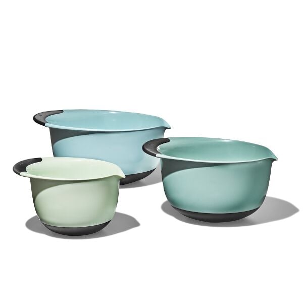 3 Piece Mixing Bowl Set - Cadet Blue, Tower Grey, Jade R1