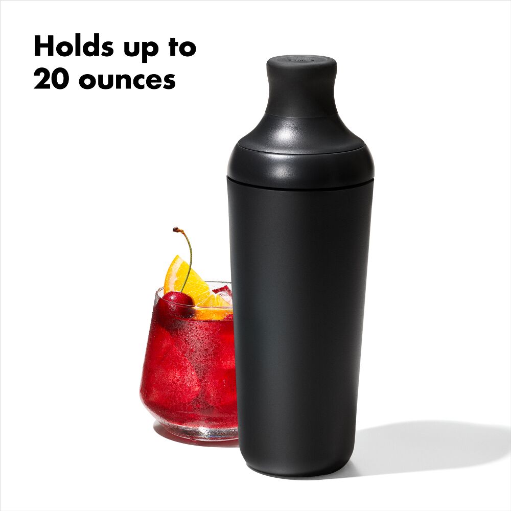 OXO Good Grips Plastic Cocktail Shaker- 20 oz/590 mL capacity P5