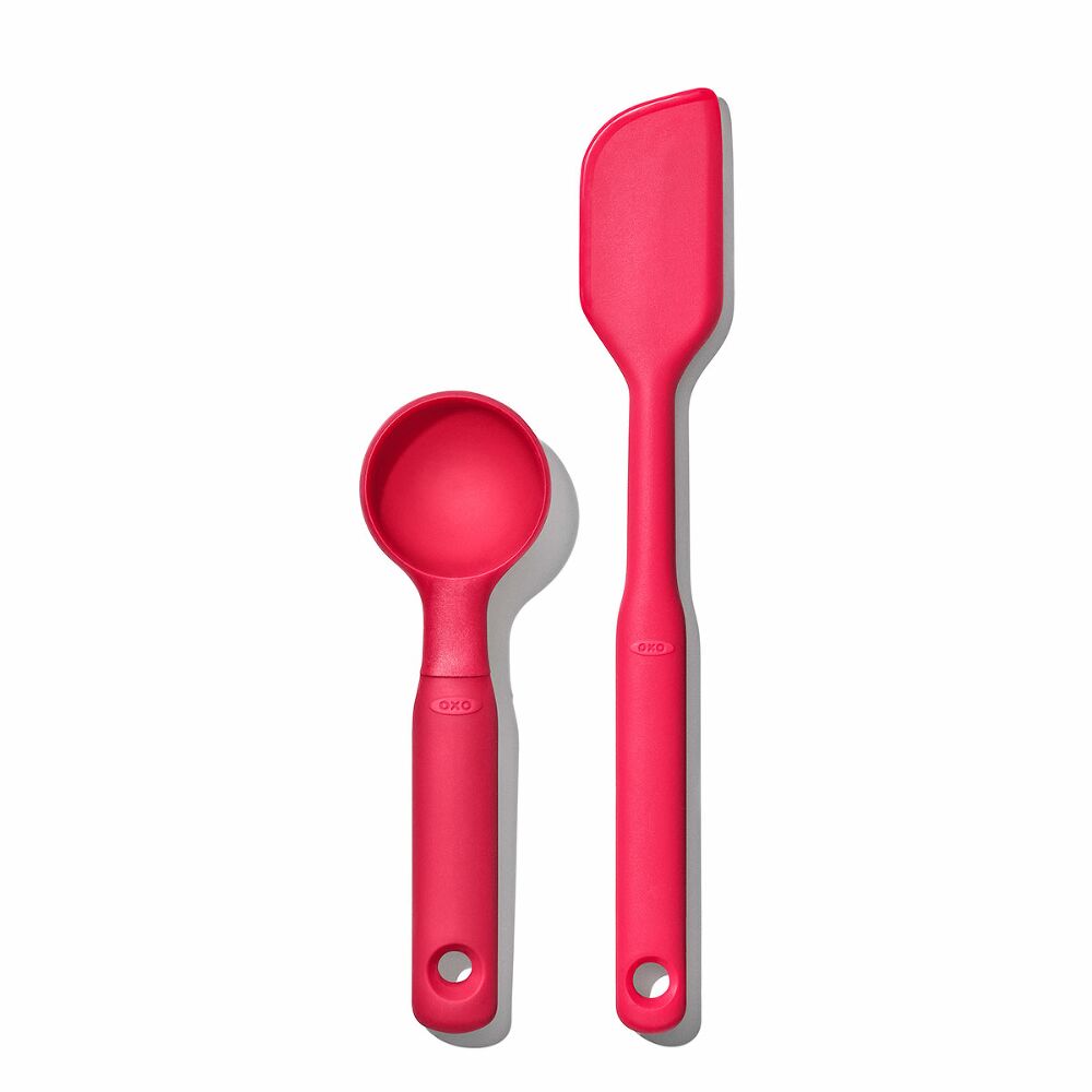Silicone Cookie Scoop & Small Spatula Set Q9
