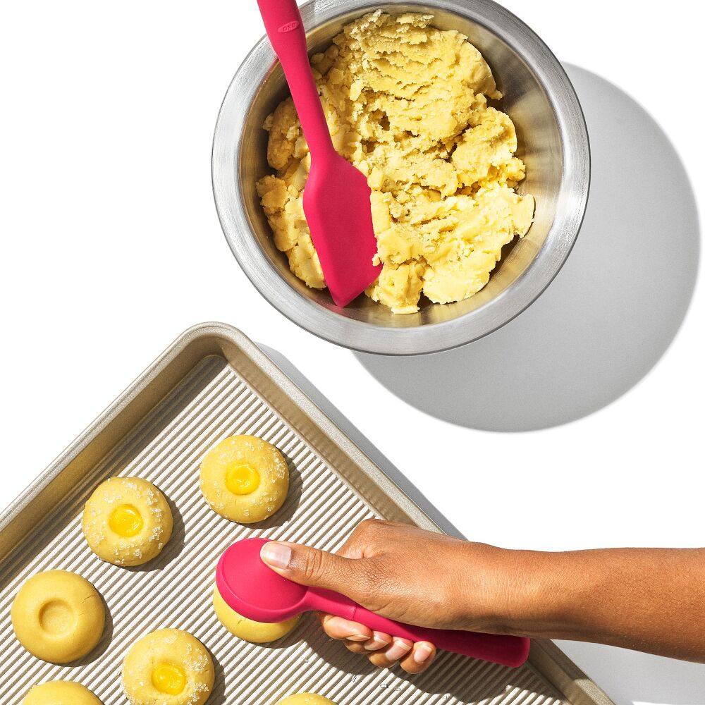 Silicone Cookie Scoop & Small Spatula Set Q9