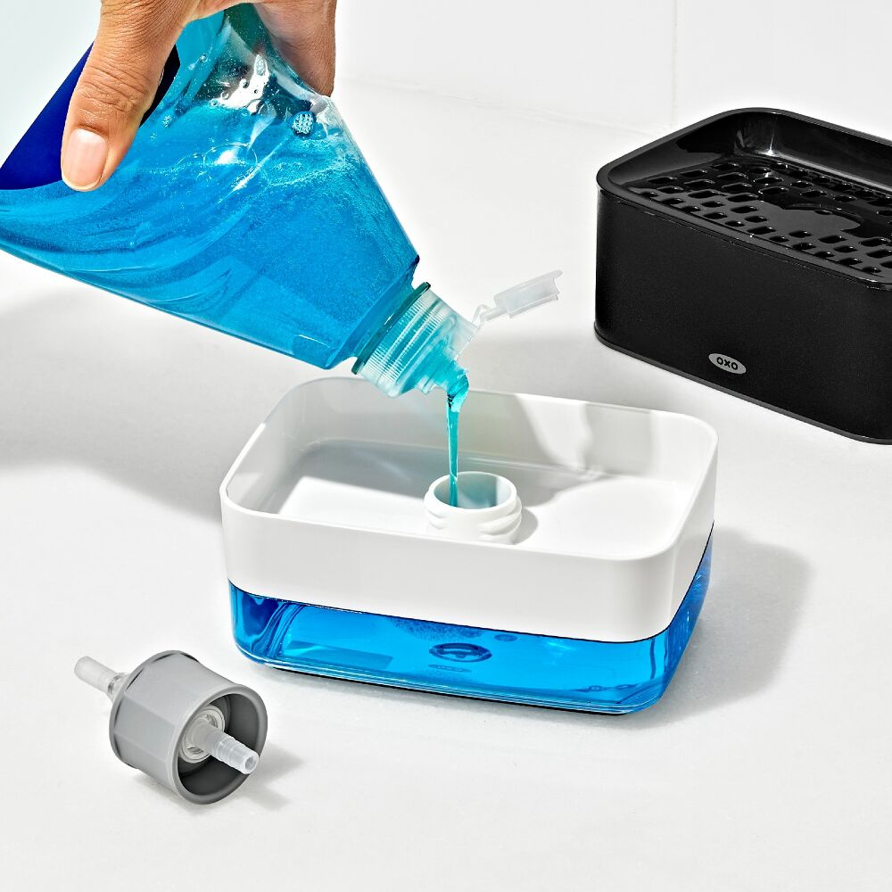 Soap Dispensing Sponge Holder E8