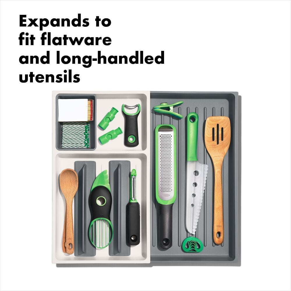 Large Expandable Kitchen Tool Drawer Organizer I1