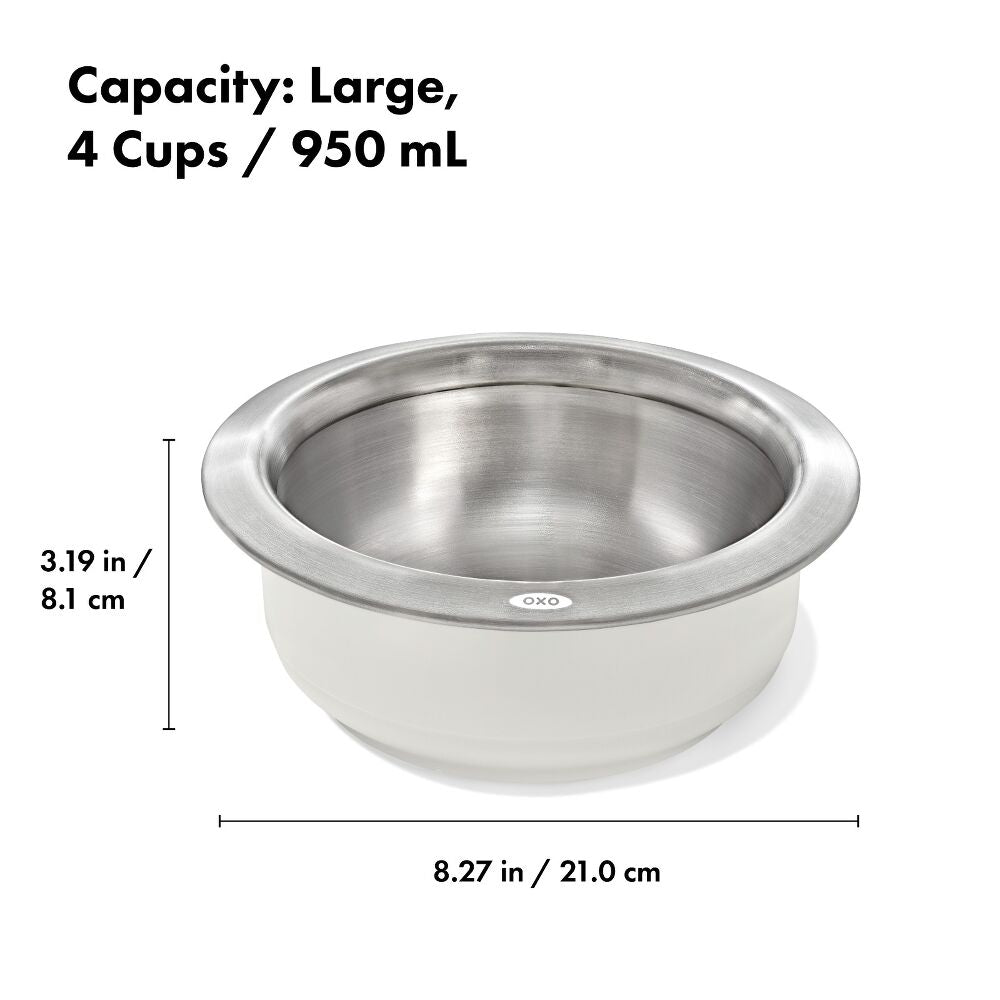 OXO Pet Nonslip Bowl - Large, 4 Cups / 950 mL X1