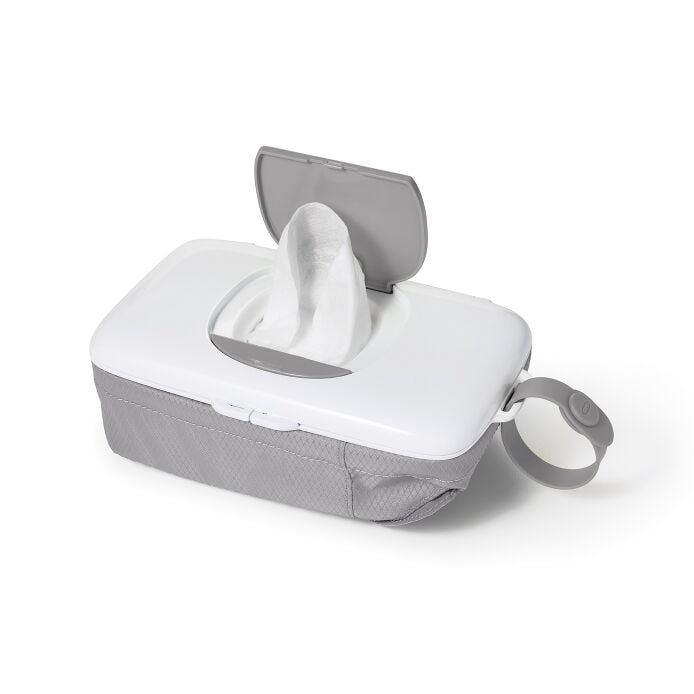 On-the-Go Wipes Dispenser with Diaper Pouch J8