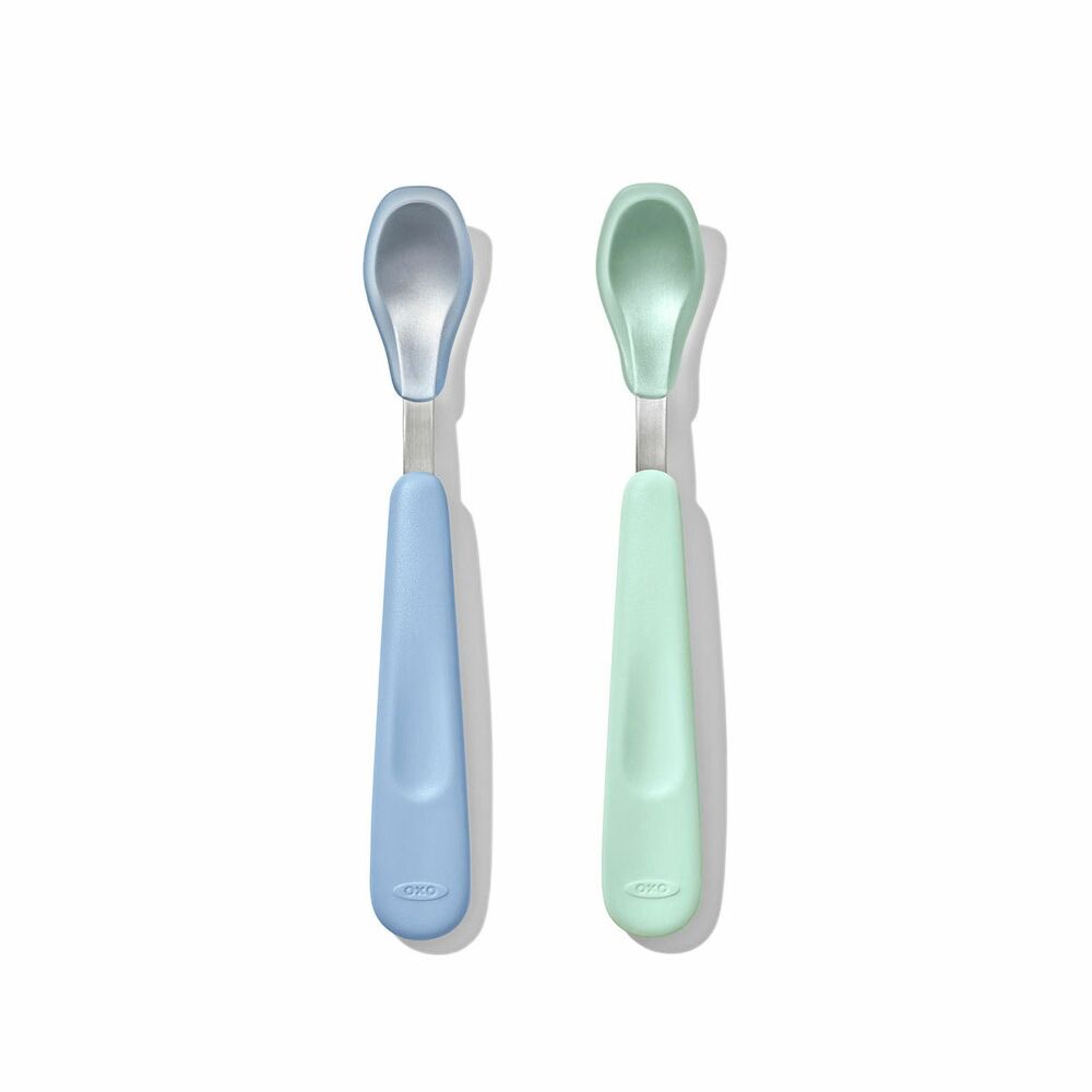 Feeding Spoon Set with Soft Silicone Q1