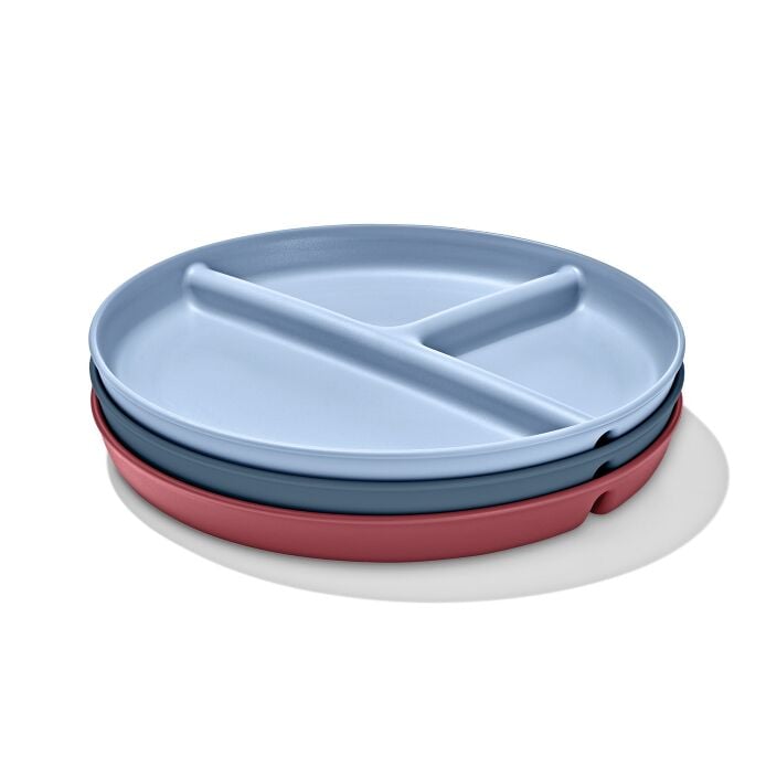 Stackable Divided Plates Set - 3 Pack W5