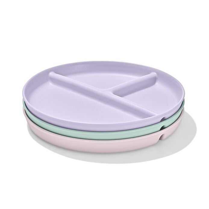Stackable Divided Plates Set - 3 Pack W5