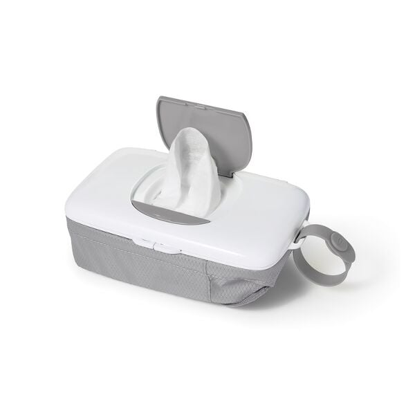 On-the-Go Wipes Dispenser with Diaper Pouch J8