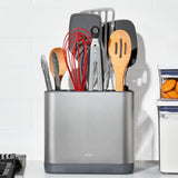 Adjustable Stainless Steel Utensil Holder - Large E5